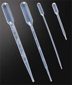 Пипетка Пастера 4,0 мл, ПЭ, стерильная, капиллярная, 5 шт./уп.