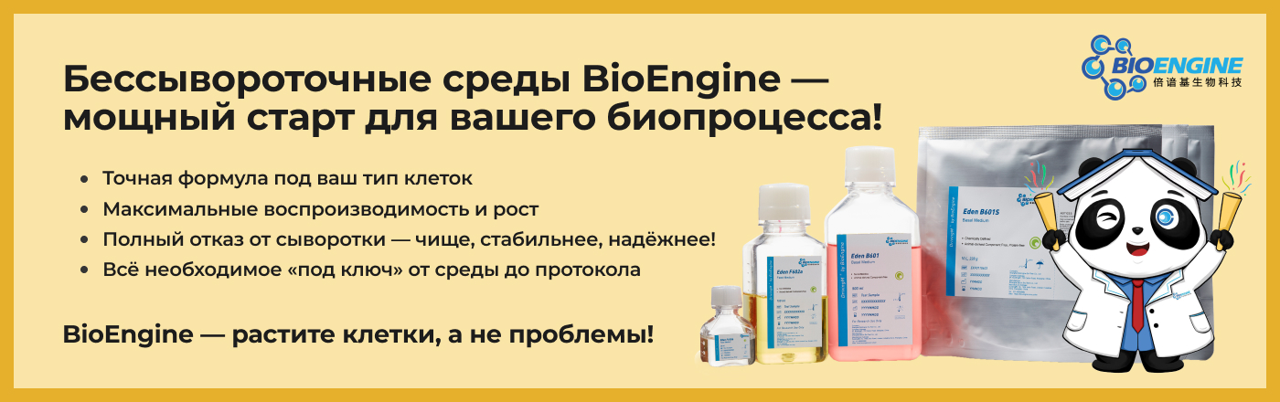Экономия без компромиссов — сухие среды BioEngine. Готовим вместе!