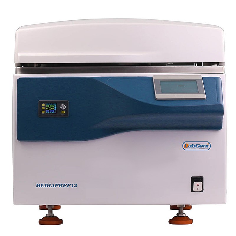 Средоварка до 12 л, стерилизация от 70 до 130 °C, розлив от 25 до 80 °C, Mediaprep12