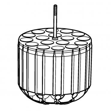 Адаптер для 17 пробирок по 12×75 мм, для ротора S-4x400, 2 шт/уп