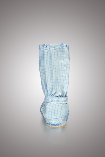 Бахилы для чистых помещений, укороченные, на твердой подошве из износостойкого листового материала, на молнии Фото 4