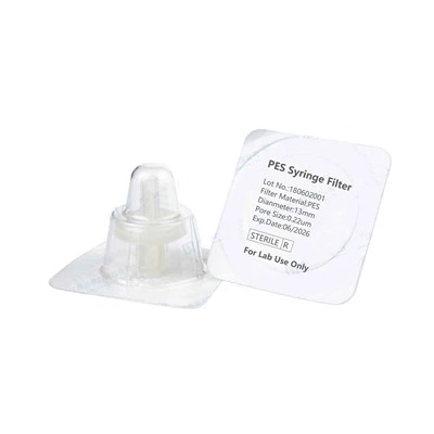 Фильтрующая насадка, d пор 0,45 мкм, d мембраны 25 мм, поливинилиденфторид (PVDF) гидрофобный, 100 шт., ALWSCI Technologies