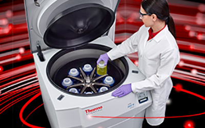 24.09.20. What are the important considerations for centrifugation in the bioprocess workflow? Thermo FS