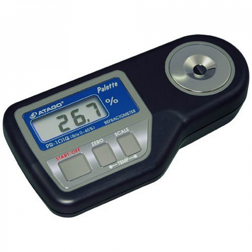 Рефрактометр, от 0,0 до 45 % Brix, портативный, PR-101 alpha, Palette
