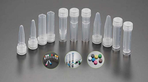 Криопробирки 2 мл, ПП, конические, внешняя резьба, стерильные, плоская крышка, матовое поле для маркировки, 20 шт./уп., 5000 шт./кор., Jet Biofil, Китай