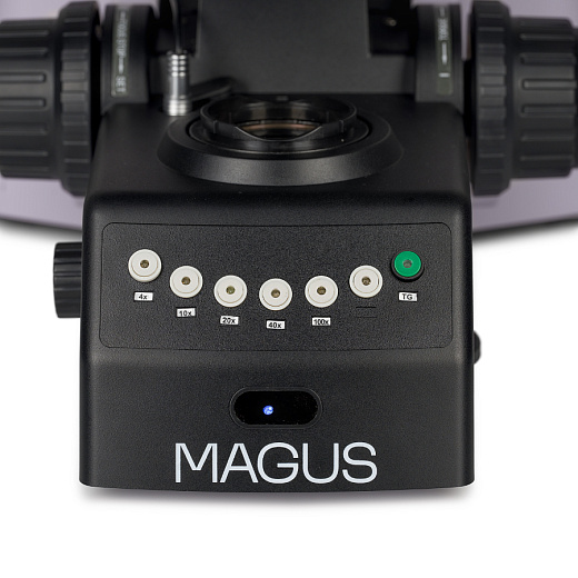 Микроскоп Magus Bio 290T, прямой, тринокуляр, СП, планахромат 4×, 10×, 20×, 40×, 100×, Magus