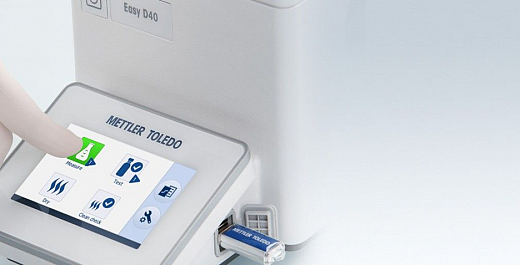 Плотномер, 0-3 г/см³, разрешение 0,0001 г/см³, от 15 °С до 50 °С, стационарный, Easy D40 Фото 3