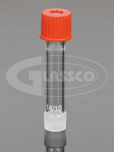 Переходник для термометра, с уплотненным колпачком, Glassco