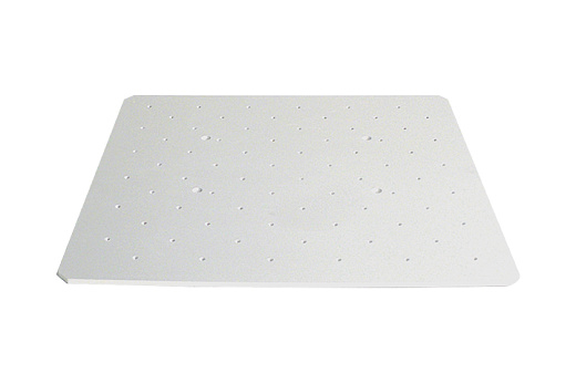 Платформа алюминиевая с отверстиями для зажимов