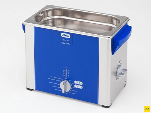 Ультразвуковая баня (мойка) 2,75 л, c подогревом, без крышки, без корзины, Denta Pro H