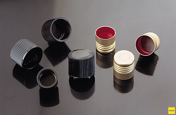 Крышка винтовая к пробирке № 617145, алюминий, Deltalab