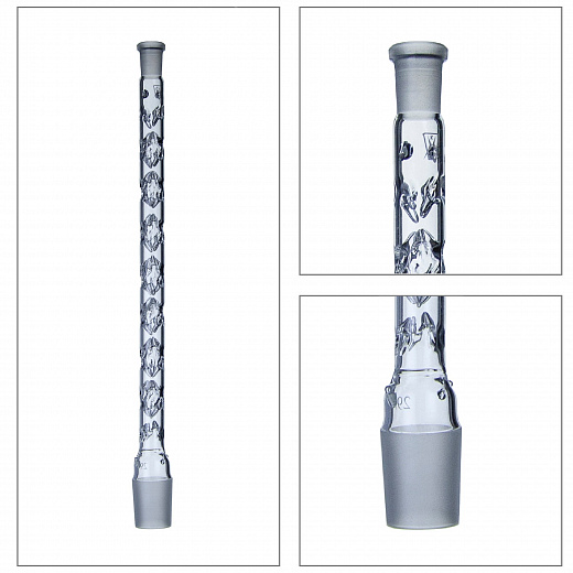 Дефлегматор шлиф муфты 29/32, шлиф керна 19/26, высота 350 мм