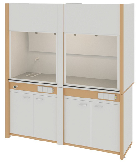 Шкаф вытяжной общего назначения, ширина 180 см, керамическая плитка