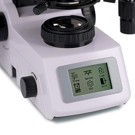 Микроскоп люминесцентный Magus Lum 450L, прямой, тринокуляр, СП, ТП, ЛЮМ, ФК, Пол, планахромат 4×, 10×, 40×, 100×МИ