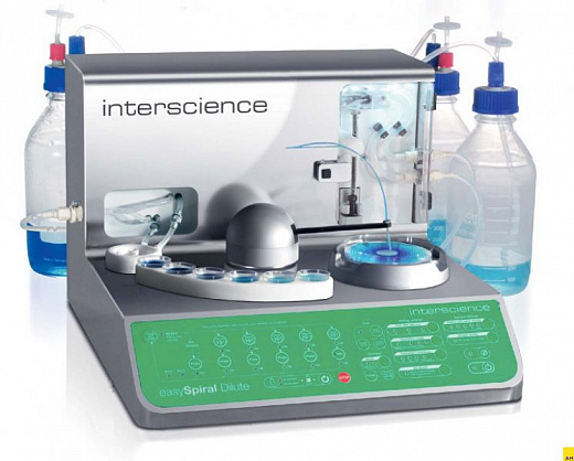 Дилютер автоматический микробиологический для посева клеточных суспензий, диапазон 30 - 1х10¹² КОЕ/мл, на чашки Петри 55, 90, 150 мм, EasySpiral Dilute Фото 1