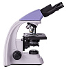 Микроскоп Magus Bio 250B, прямой, бинокуляр/тринокуляр, СП, планахромат 4×, 10×, 40×, 100× (вид сбоку)