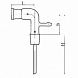 Аллонж АИО-П-29/32-14/23, эскиз 5-404, высота 190 мм, Россия