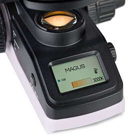 Микроскоп Magus Bio 240B, прямой, бинокуляр/тринокуляр, СП, планахромат 4×, 10×, 40×, 100×МИ