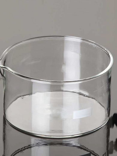 Чаша кристаллизационная, стекло, 35 мл, 50×30 мм, с носиком, Glassco