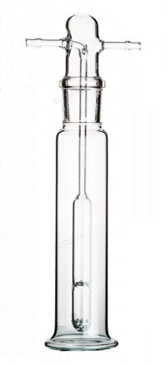 Склянка для промывания газов СН-1-500, 500 мл, с насадкой, высота 250 мм, Россия