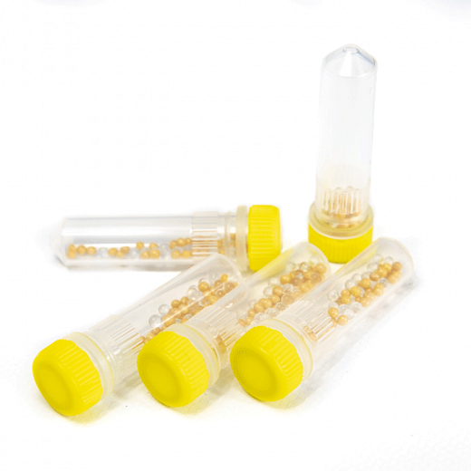 Пробирки 2 мл Lysing Matrix H, шарики из оксида циркония d 2 мм, стеклянные d 2 мм Фото 1