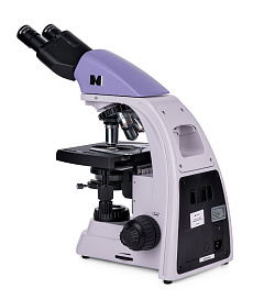 Микроскоп Magus Bio 230B, прямой, бинокуляр/тринокуляр, СП, Ахромат 4×, 10×, 40×, 100× МИ, Magus (вид сбоку)