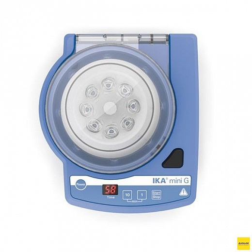 Центрифуга 6000 об/мин, 2000g, 8х1,5/2 мл, 4 стрипа х 0,2 мл, адаптеры 0,5 и 0,4 мл, mini G Фото 2