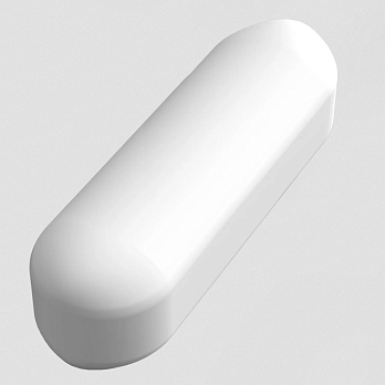 Магнитный перемешивающий элемент, тефлон (PTFE), овальный, 25×8 мм, MSBAR25