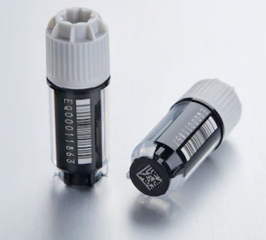 Пробирки, 0,5 мл, с крышкой, полипропиленовые, прозрачные с 1D/2D кодом, не стерильные, 96 шт./уп., 960 шт./кор. Фото 5