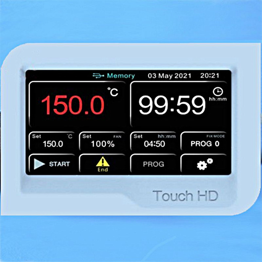 Панель управления. Шкаф сушильный вакуумный, 51 л, BV-50