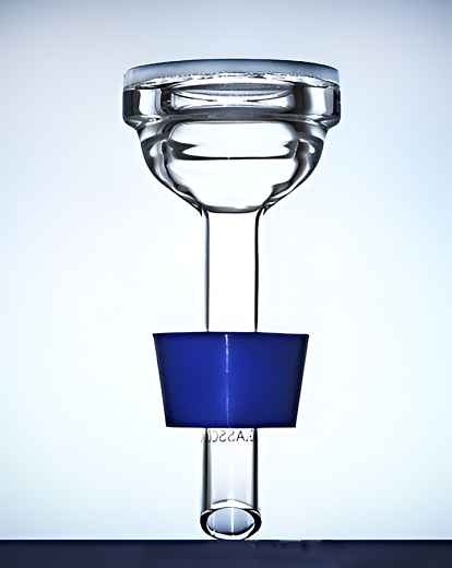 Основание для фильтродержателя, диаметр 47 мм, боросиликатное стекло, подложка из фриттованного стекла, Glassco, Индия