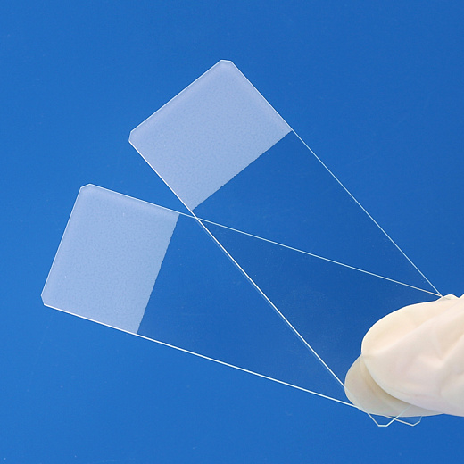 Стекло предметное, 25×75×1 мм, матовое поле для маркировки, 50 шт./уп.