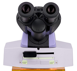 Микроскоп люминесцентный Magus Lum 450L, прямой, тринокуляр, СП, ТП, ЛЮМ, ФК, Пол, планахромат 4×, 10×, 40×, 100×МИ