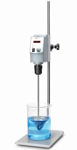 Мешалка верхнеприводная, до 70 л по воде, до 1100 об/мин, OS70-Pro, Package 1 комплект, DLab, Китай
