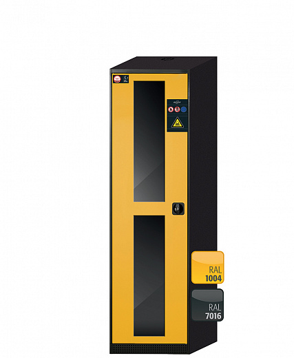 Шкафы для хранения химикатов, ширина 54 – 105 см, стеклянные окна, без вытяжных фланцев Фото 5