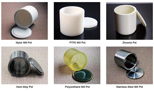 Размольные стаканы для мельниц BKBM, цирконий