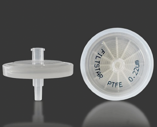 Фильтрующая насадка, d пор 0,45 мкм, d мембраны 4 мм, политетрафторэтилен (PTFE), гидрофобный