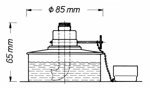 Горелка спиртовая, регулируемая Фото 2