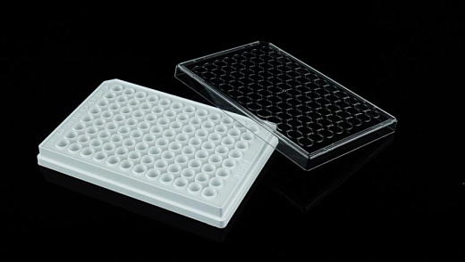 Планшеты культуральные 96, поверхность ТС, плоскодонные, белые, стерильные