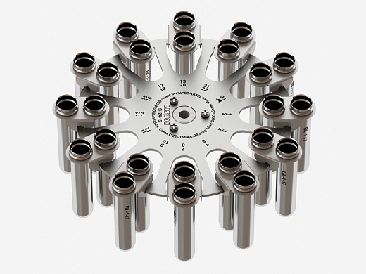 Центрифуга 3600 об/мин, 2434g, 24×15 мл, ротор-бакет из нержавеющей стали Si-24-15, бакеты из нержавеющей стали Bi-1-17 Фото 2