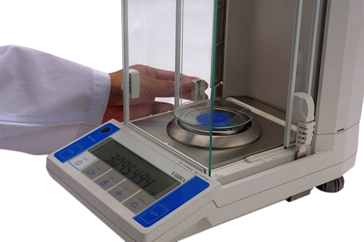 Весы аналитические, 220 г/0,1 мг, внутренняя калибровка, AF-224RCE, с поверкой, ViBRA