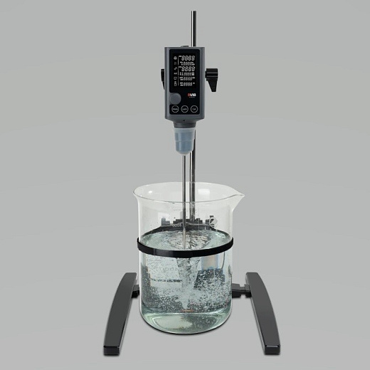 Мешалка верхнеприводная, до 30 л по воде, до 2200 об/мин, комплект OS-T40-Plus Pachage 1, DLab, Китай