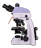 Микроскоп люминесцентный Magus Lum 400L, прямой, тринокуляр, СП, ТП, планахромат 4×, 10×, 40×, 100× (вид сбоку)