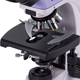 Микроскоп Magus Bio 230B, прямой, бинокуляр/тринокуляр, СП, ТП, ФК, Пол, Ахромат 4×, 10×, 40×, 100× МИ