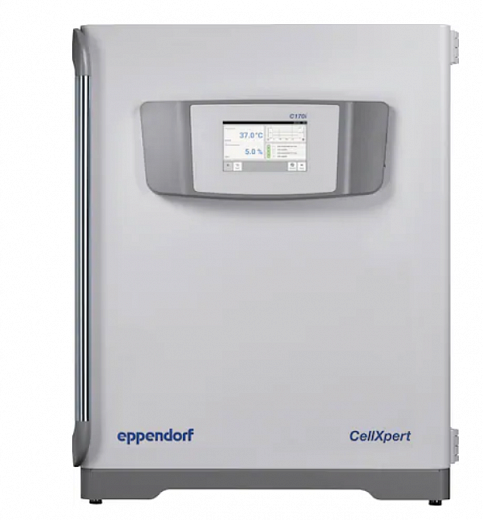 CO₂-инкубатор, 170 л, прямой нагрев, ИК-датчик стерилизуемый, 4-секционная дверца, ручка слева, медный корпус, CellXpert 170i