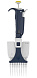 Автоматическая пипетка механическая 20-200 мкл, 8-канальная, Pipetman L P8X200L, Gilson