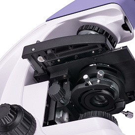 Микроскоп Magus Bio 250B, прямой, бинокуляр/тринокуляр, СП, ТП, ФК, Пол, планахромат 4×, 10×, 40×, 100×МИ