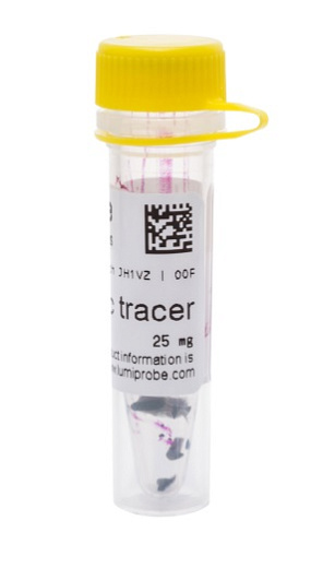 Краситель флуоресцентный Dil, липофильный, для мечения мембран и трассировки клеток, 25 мг, Lumiprobe