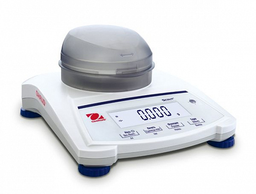 Весы прецизионные ювелирные, 320 кар (64 г)/0,005 кар (0,001 г), внешняя калибровка, Scout SJX323/E