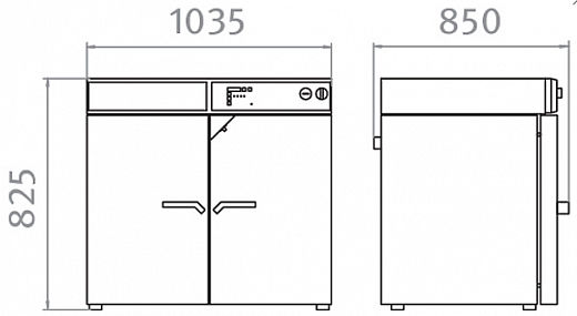 Камера испытательная «тепло», +5 выше комн....+300°С, FP240, 240 л, габариты, Binder